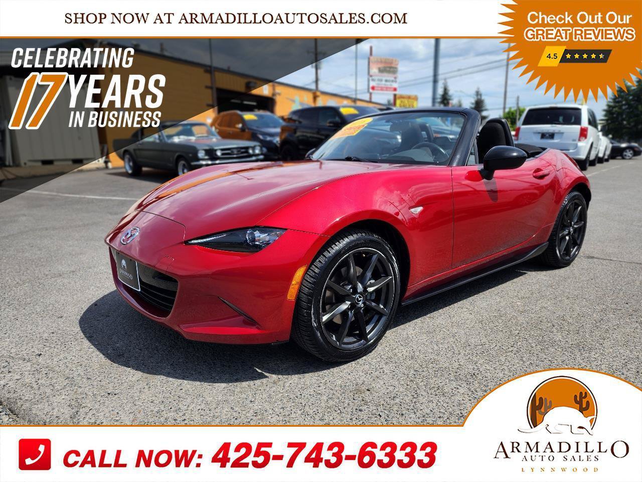 Used 2016 MAZDA MX-5 Miata Club
