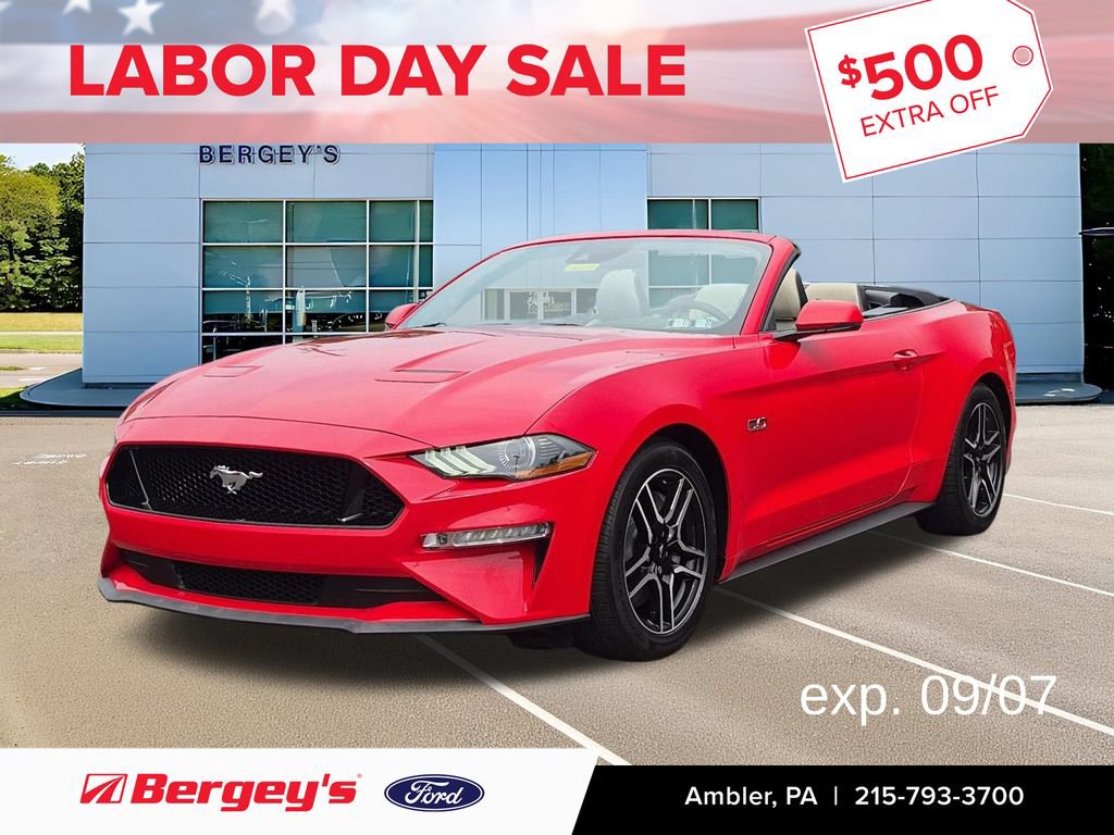Certified 2019 Ford Mustang GT Premium w/ Ford Safe & Smart Package