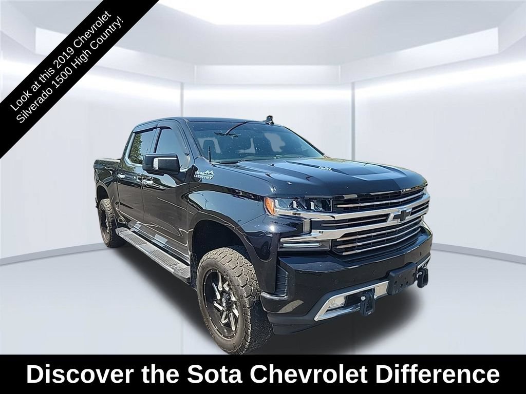 Used 2019 Chevrolet Silverado 1500 High Country w/ High Country Premium Package