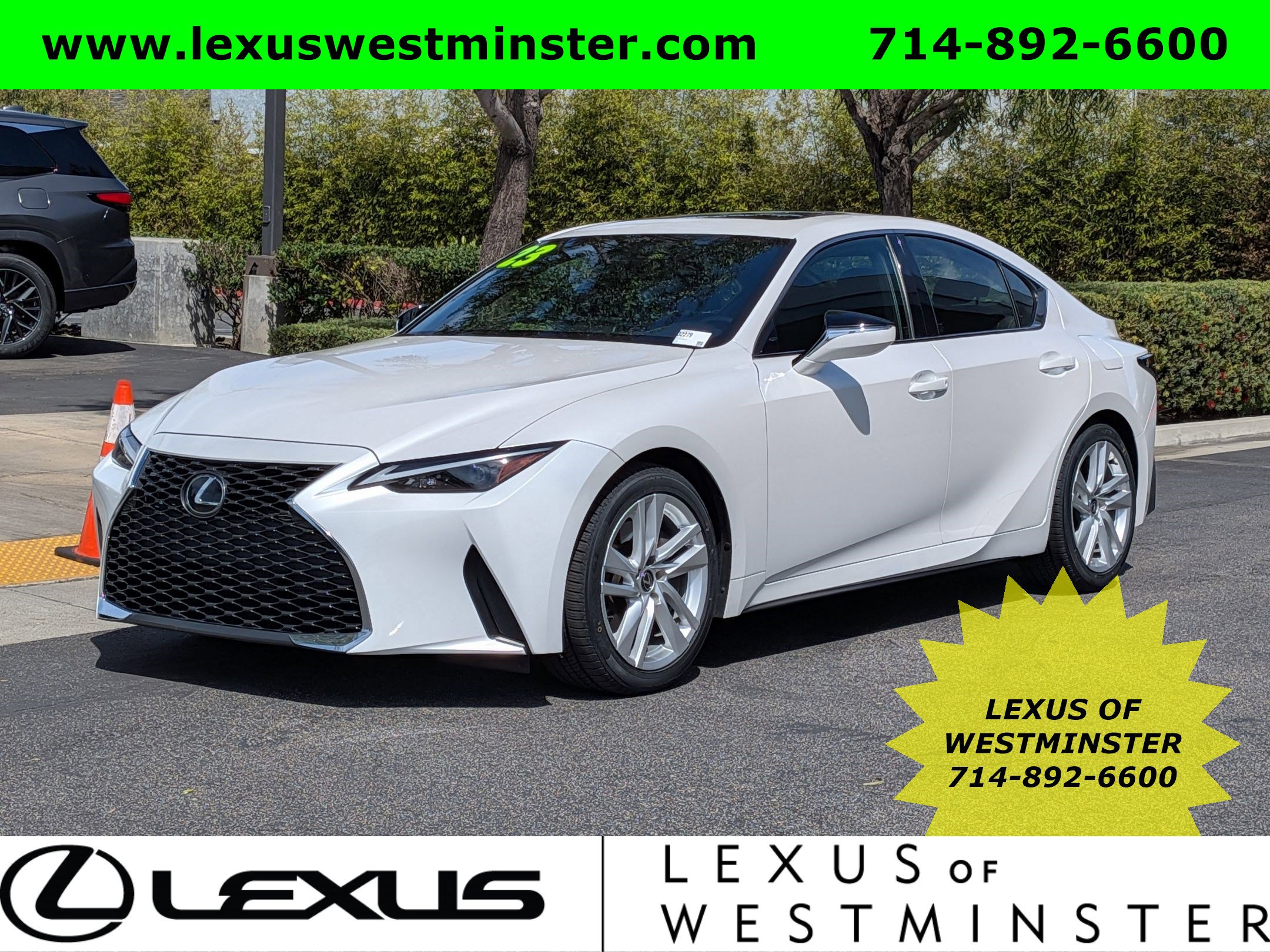 Used 2023 Lexus IS 300 w/ Comfort Package