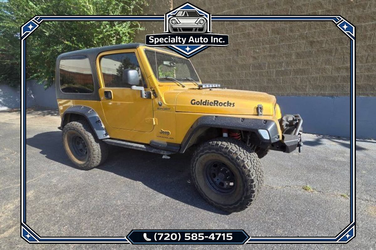 Used 2003 Jeep Wrangler Sport