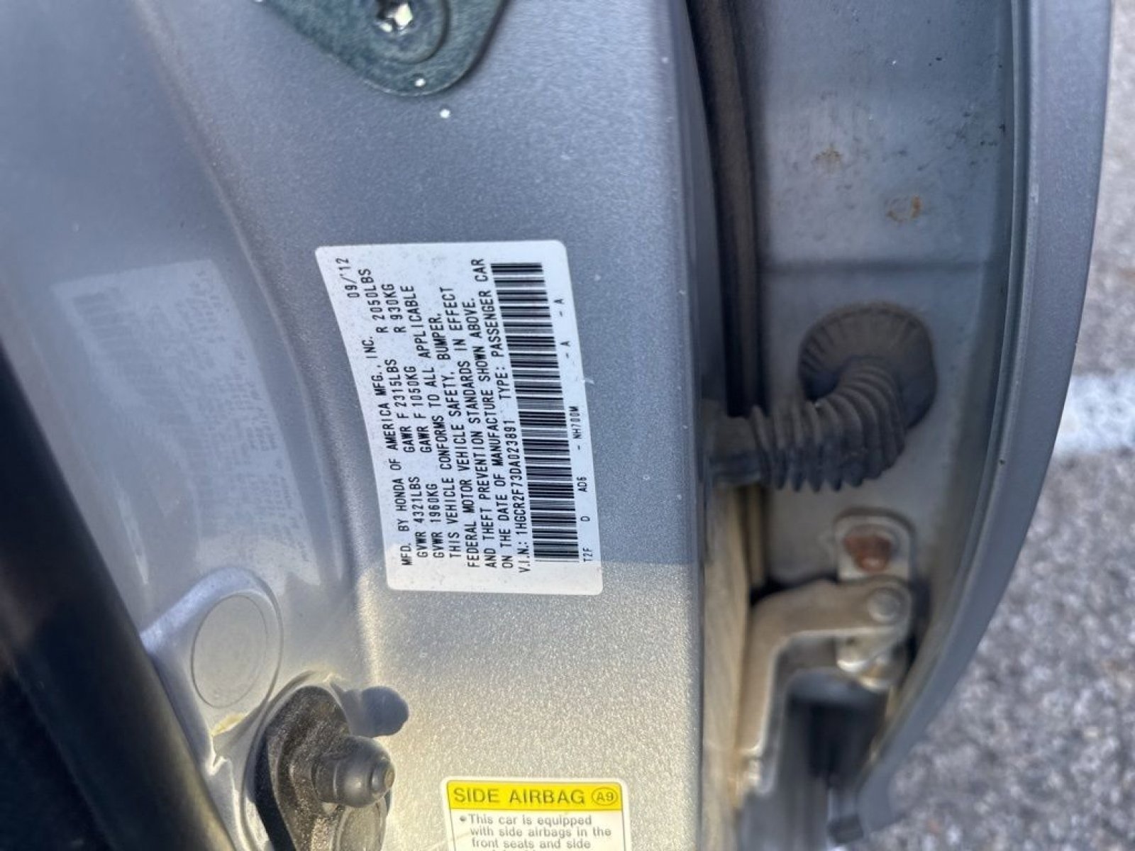 2013 Honda Accord EX