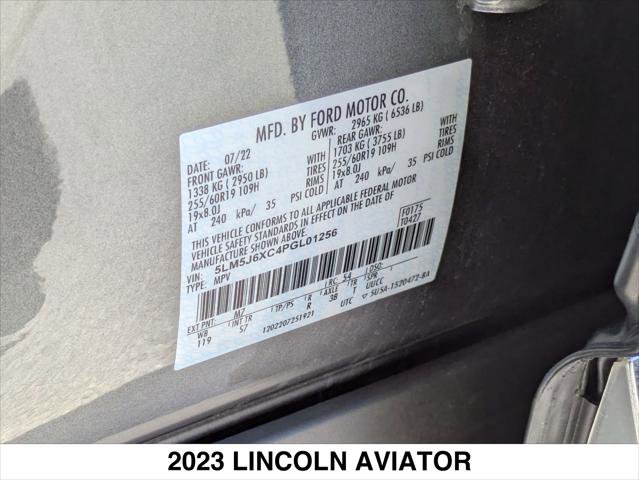 2023 Lincoln Aviator AWD
