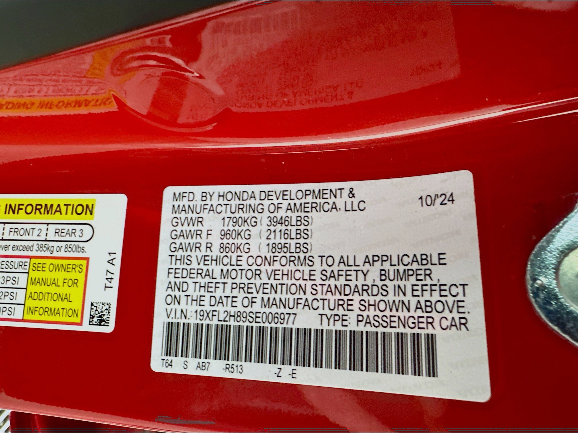 2025 Honda Civic Sport