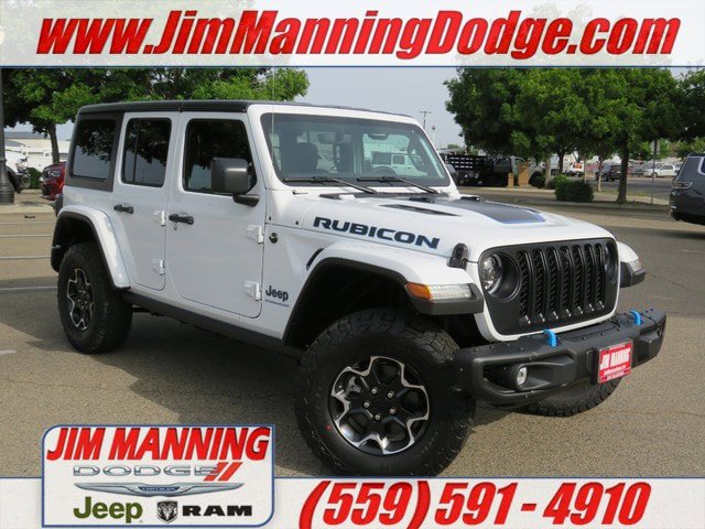 New 2023 Jeep Wrangler Unlimited Rubicon 4xe w/ Steel Bumper Group