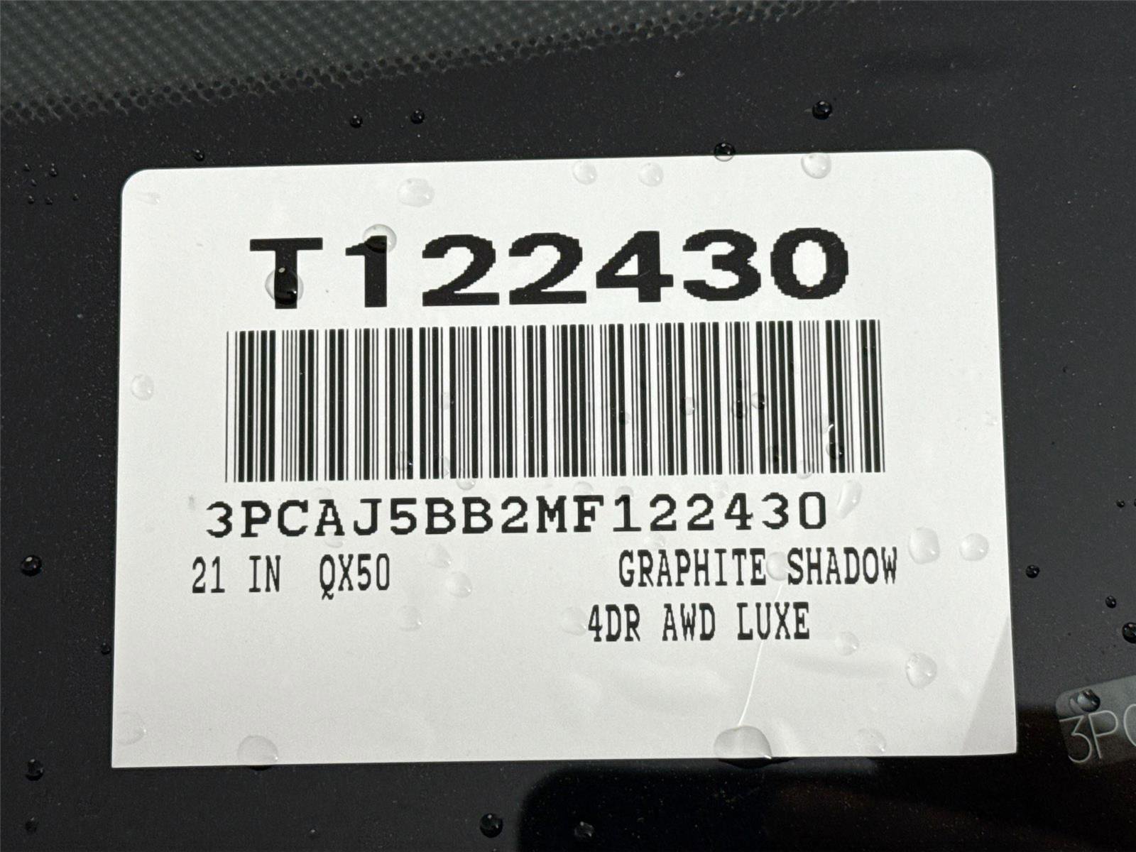 2021 INFINITI Qx50 Luxe