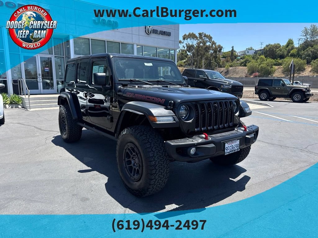 Certified 2023 Jeep Wrangler Unlimited Rubicon w/ Xtreme 35 Tire Package