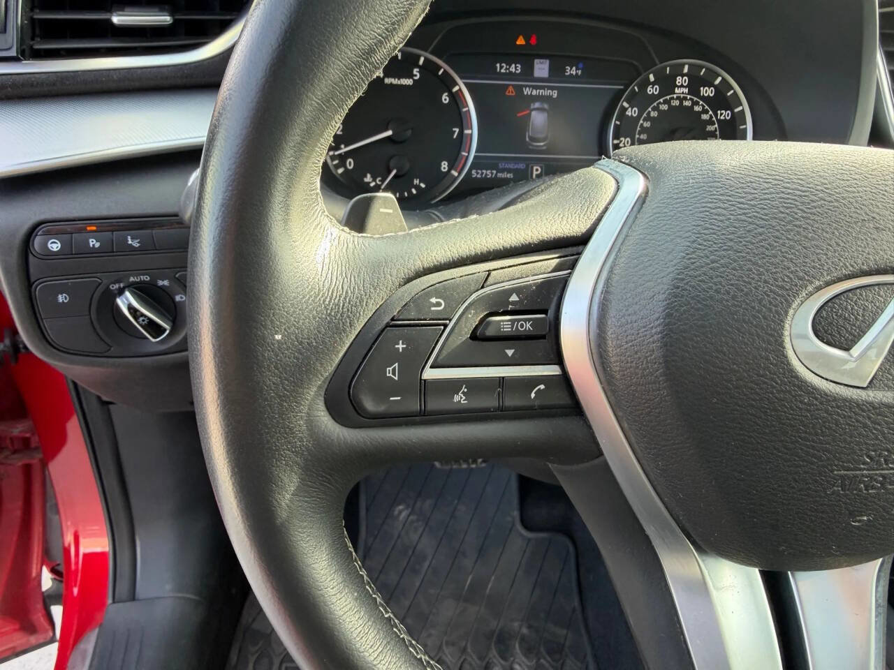 2022 INFINITI Qx50 Sensory