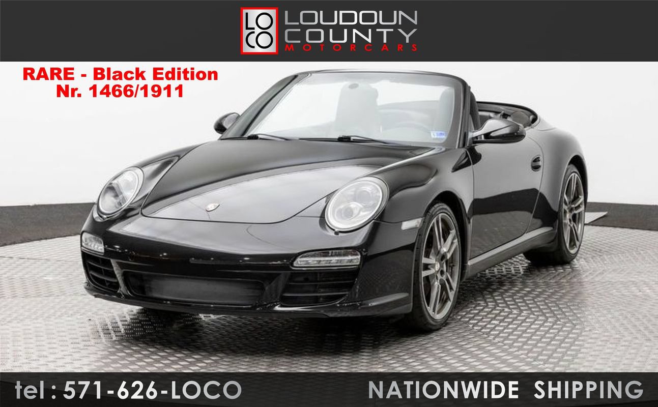 Used 2012 Porsche 911 Carrera Black Edition