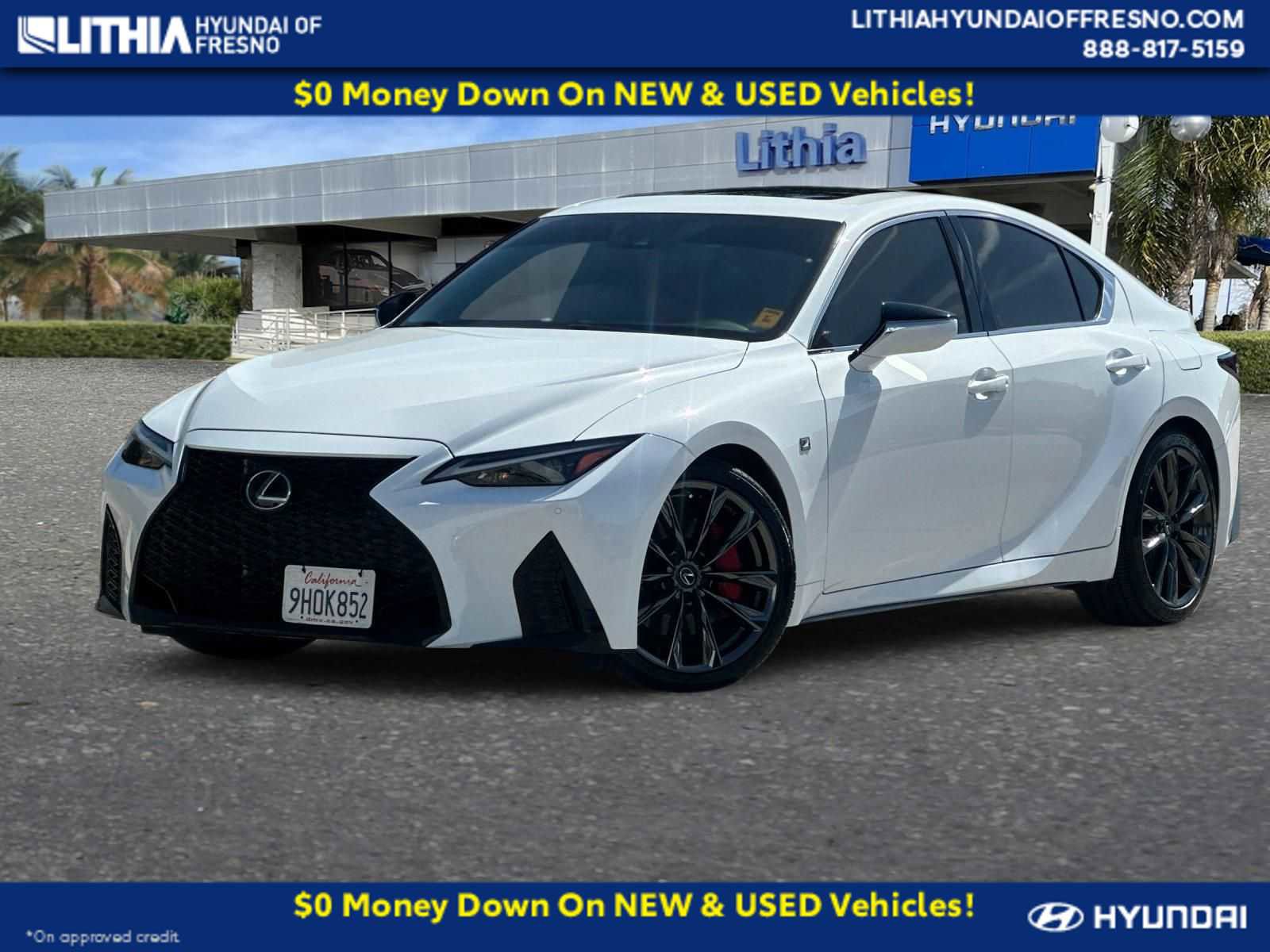 Used 2022 Lexus IS 350 F Sport w/ Accessory Package