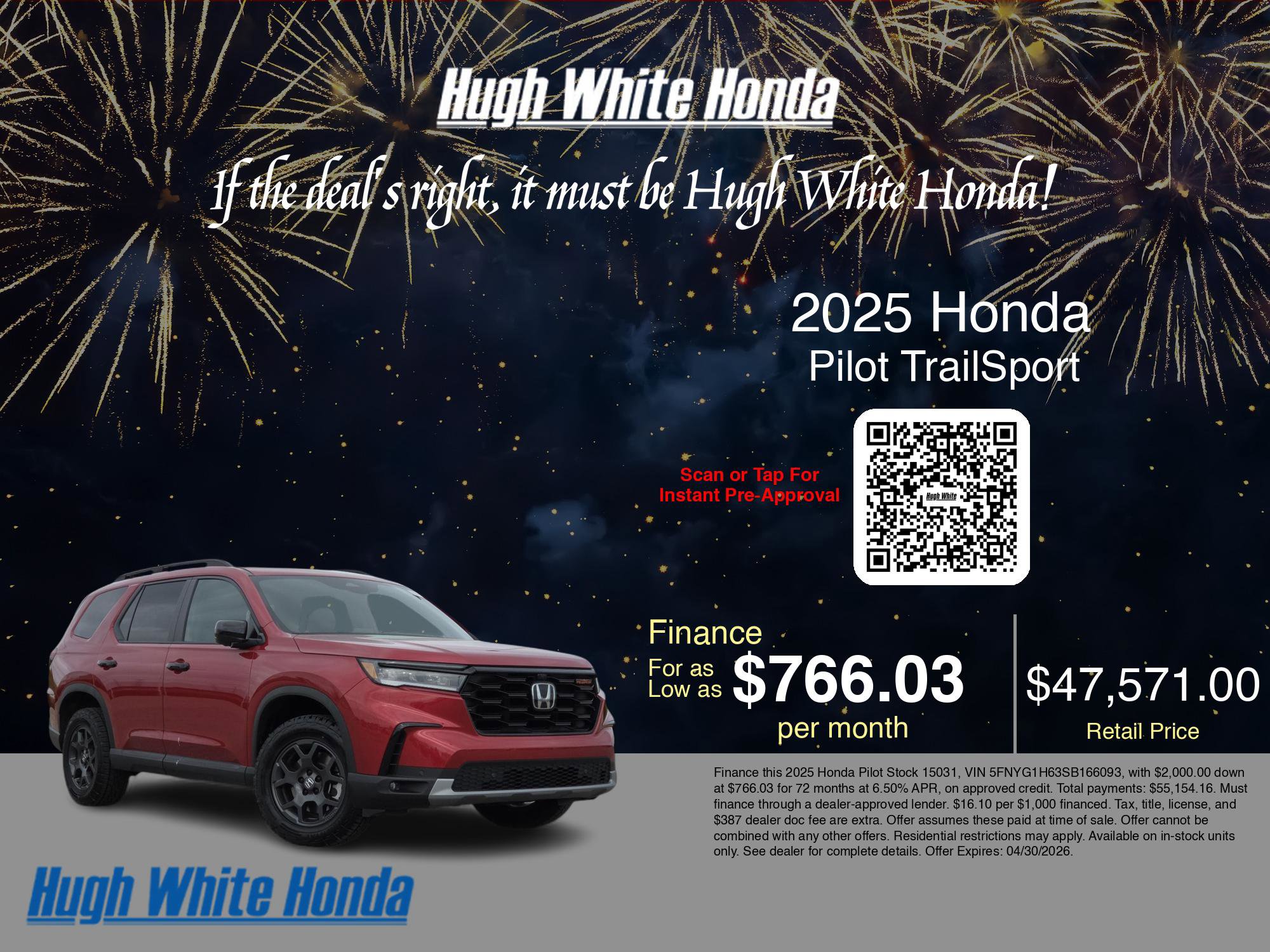 2025 Honda Pilot TrailSport