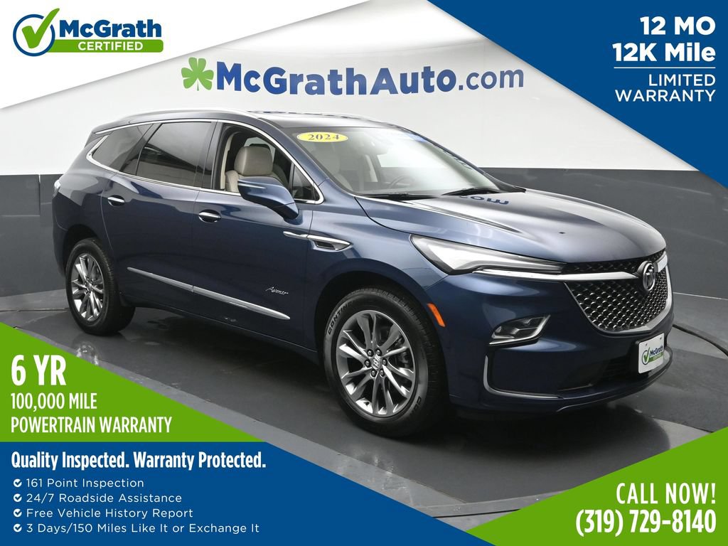 Used 2024 Buick Enclave Avenir w/ Avenir Technology Package