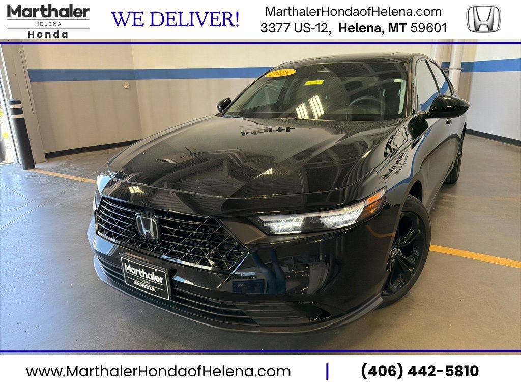 Certified 2025 Honda Accord SE