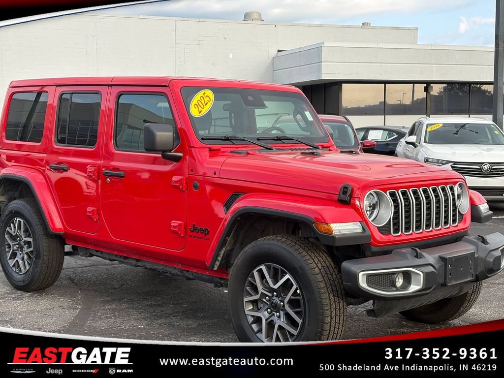 Used 2025 Jeep Wrangler Unlimited Sahara