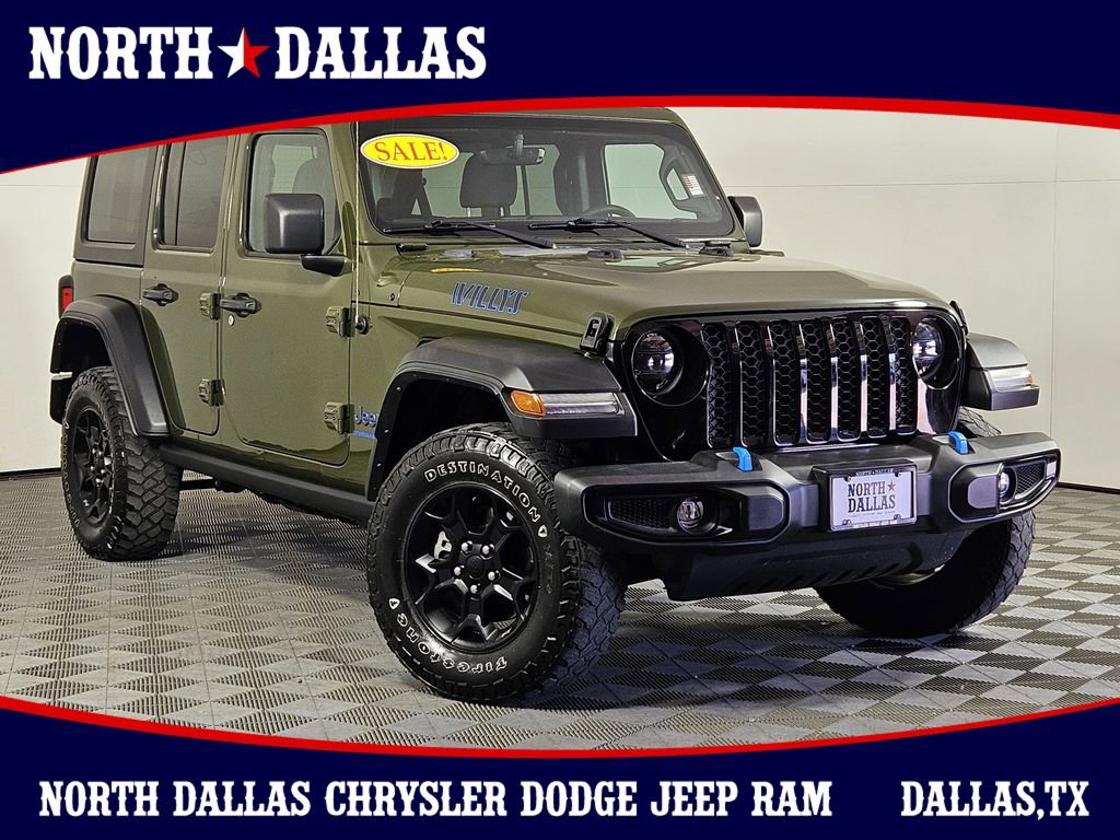 Used 2023 Jeep Wrangler Unlimited w/ 8.4" Radio Group