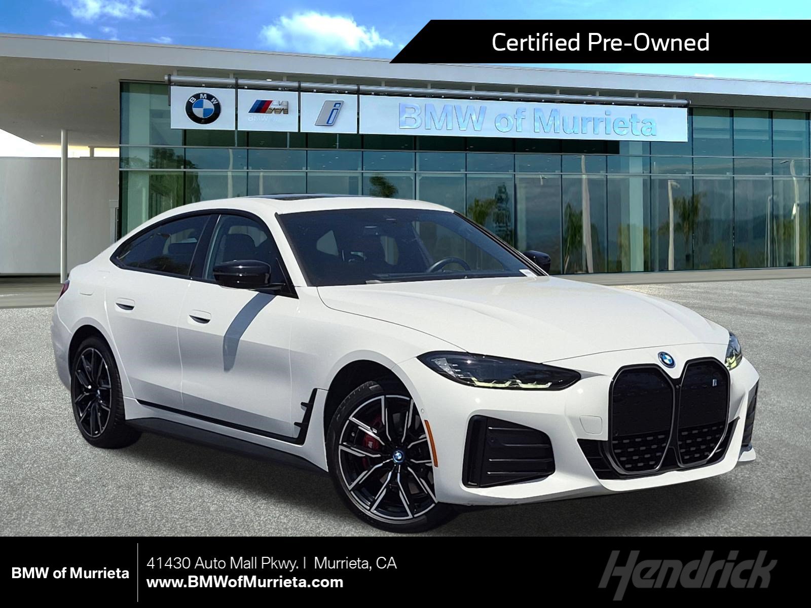 Certified 2023 BMW i4 eDrive40 w/ M Sport Package