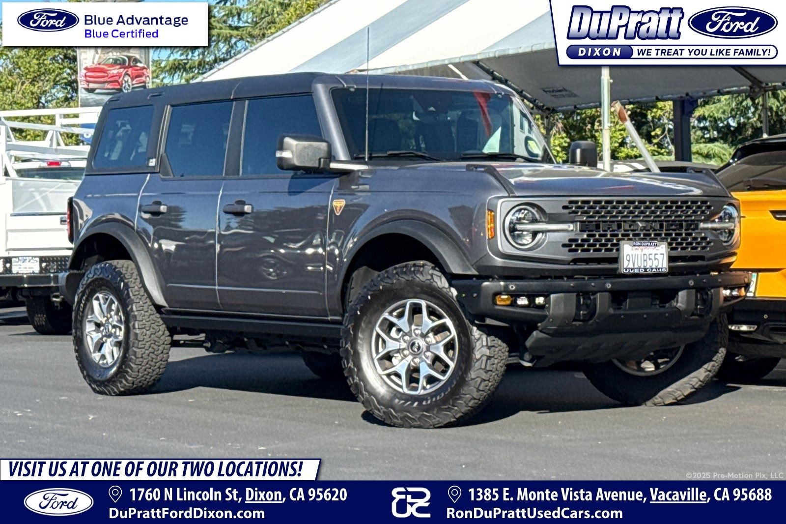 Certified 2024 Ford Bronco Badlands