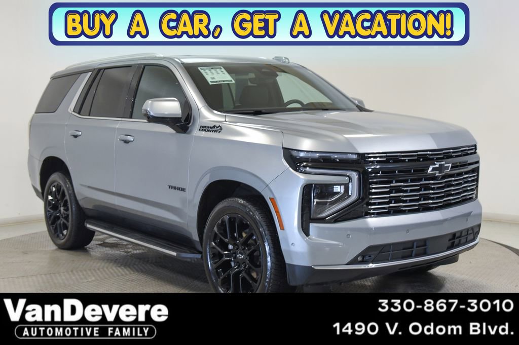 Used 2025 Chevrolet Tahoe High Country w/ Sun And Tow Package