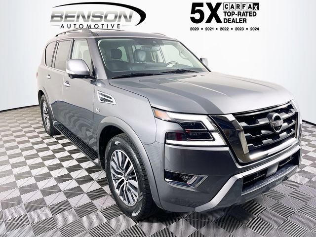 Used 2022 Nissan Armada SL w/ Captain's Chairs Package