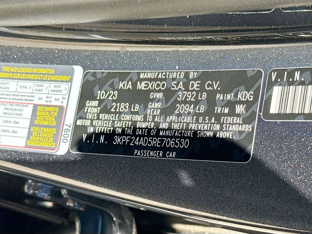 2024 Kia Forte LX