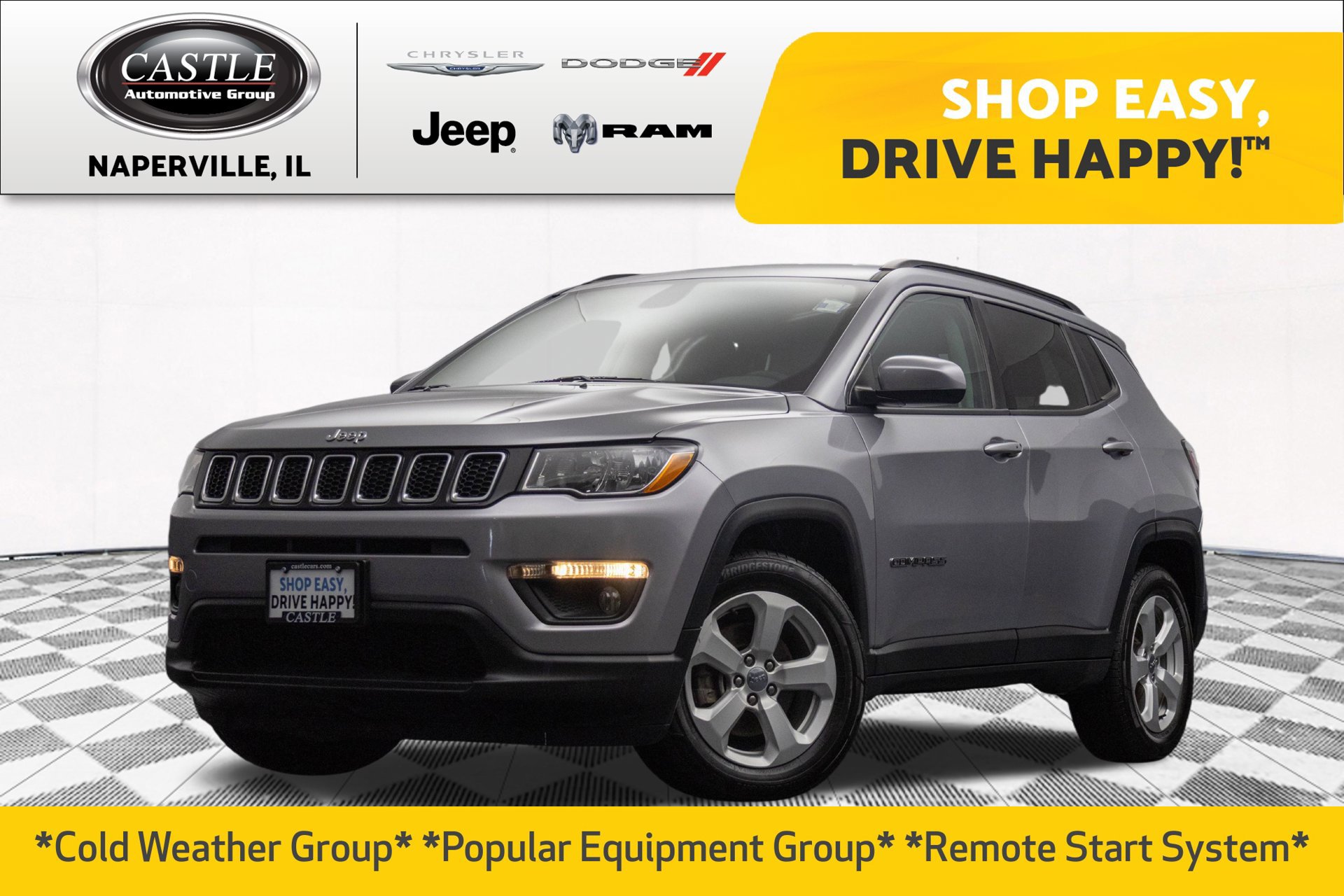 Used 2018 Jeep Compass Latitude w/ Popular Equipment Group