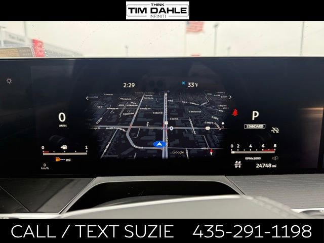 2025 INFINITI Qx80 Sensory