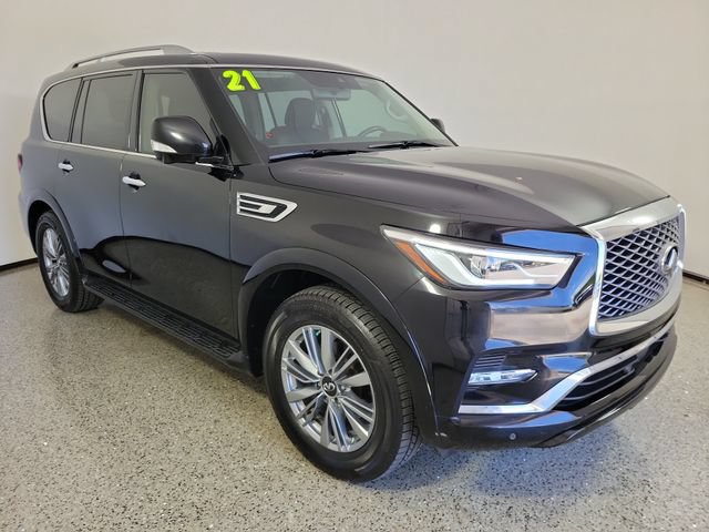 Used 2021 INFINITI QX80 Luxe w/ Cargo Package