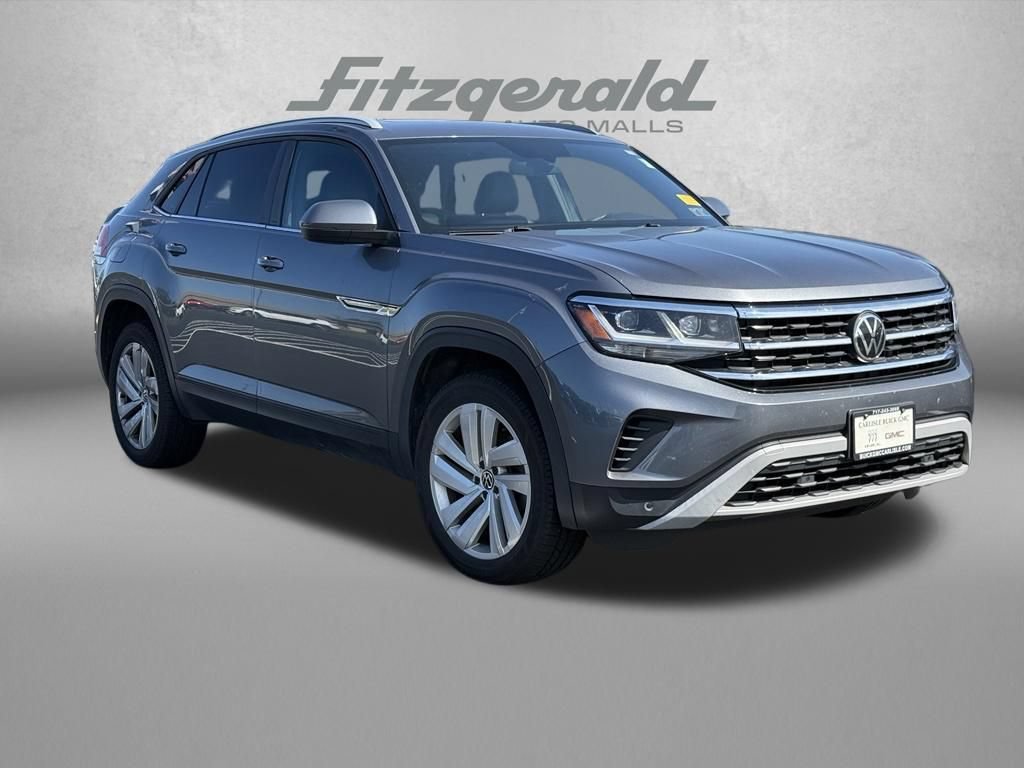 Used 2021 Volkswagen Atlas Cross Sport SE w/ Panoramic Sunroof Package