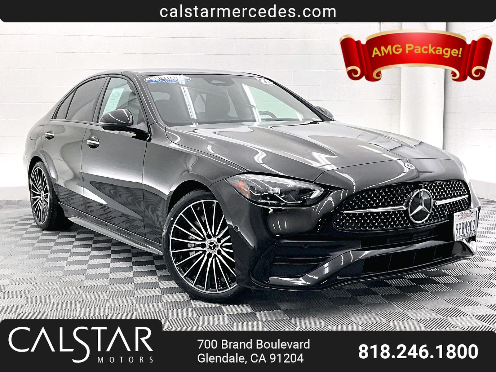 Certified 2024 Mercedes-Benz C 300 Sedan