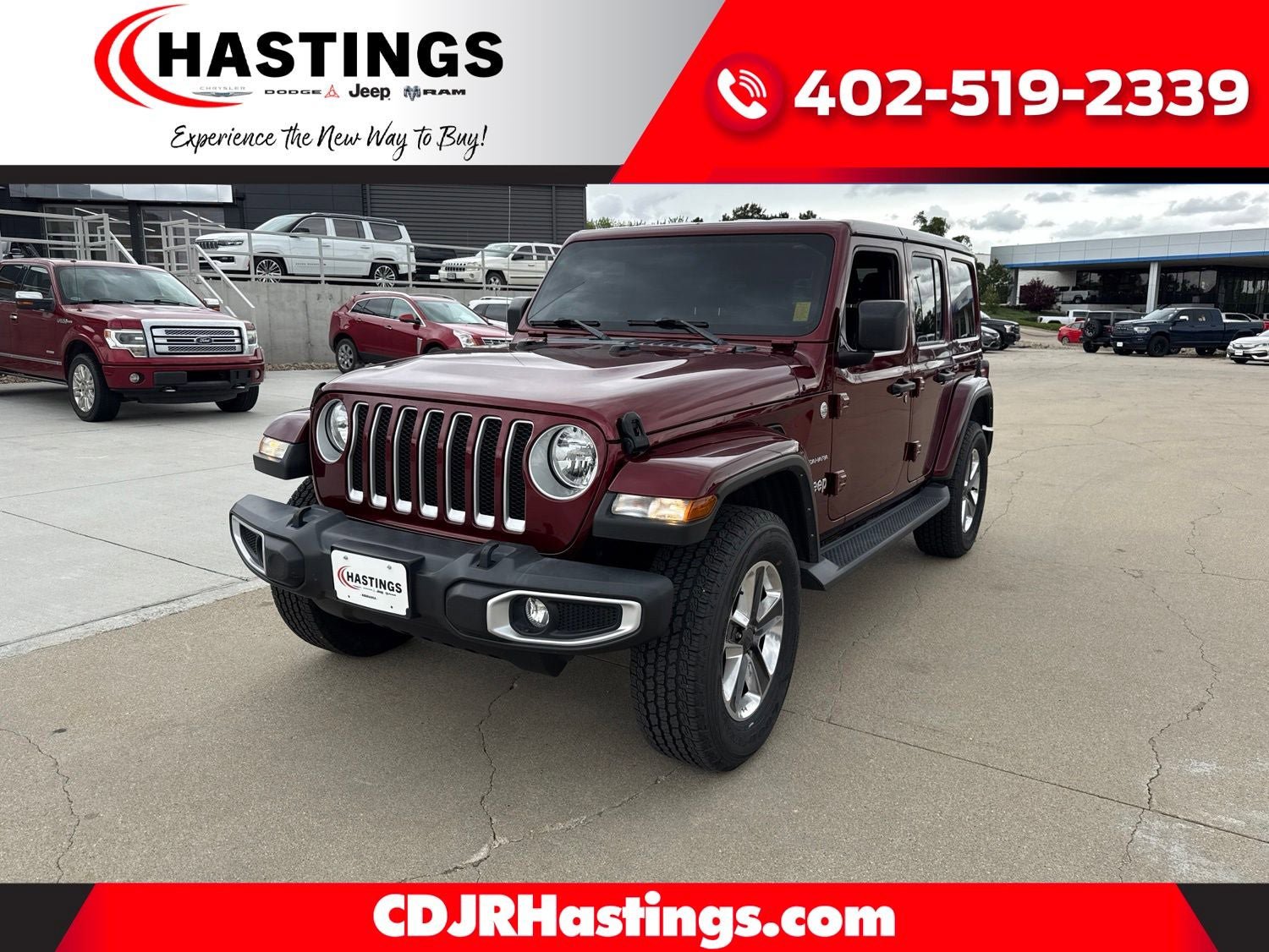 Used 2022 Jeep Wrangler Unlimited Sahara w/ Cold Weather Group