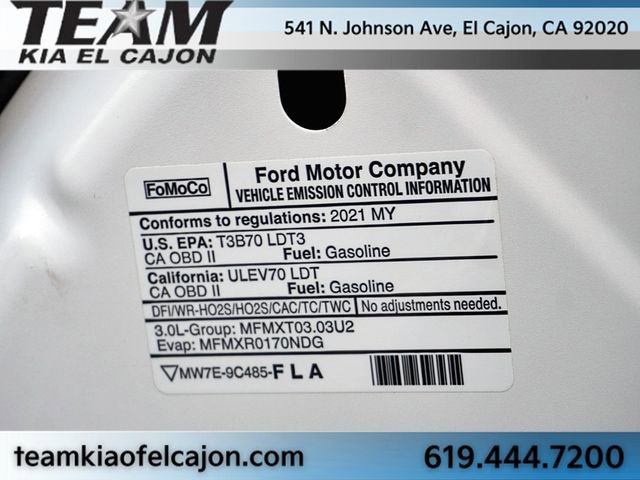 2021 Ford Explorer Platinum