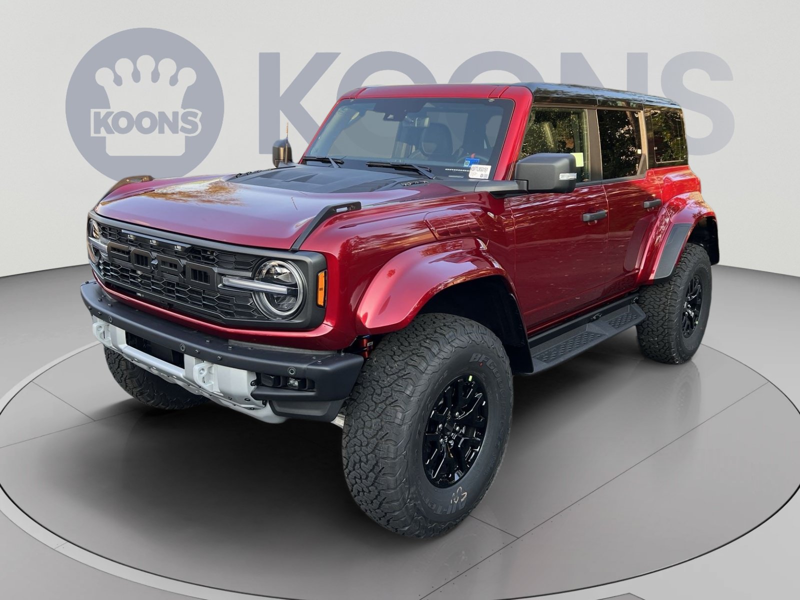 New 2026 Ford Bronco Raptor