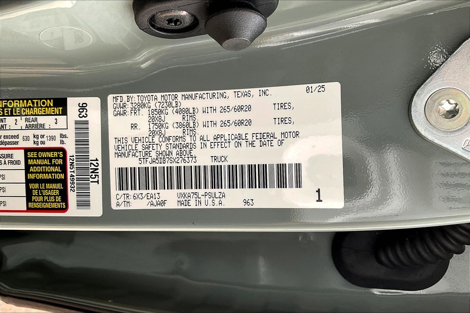 2025 Toyota Tundra Limited