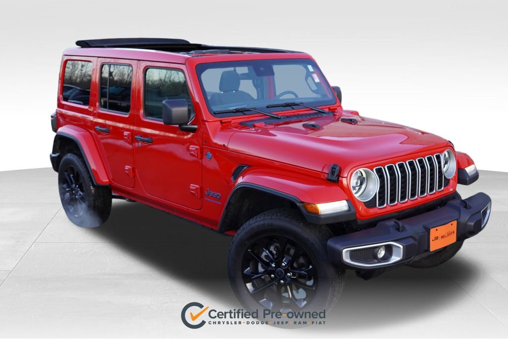 Certified 2025 Jeep Wrangler Unlimited Sahara w/ Safety Group