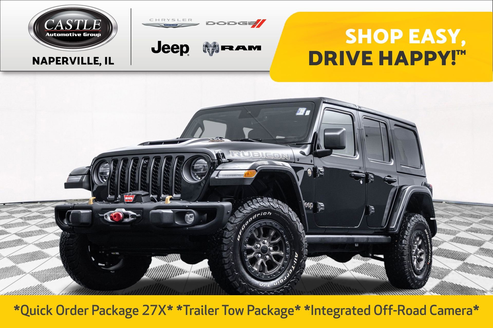Used 2021 Jeep Wrangler Unlimited Rubicon w/ Trailer Tow Package