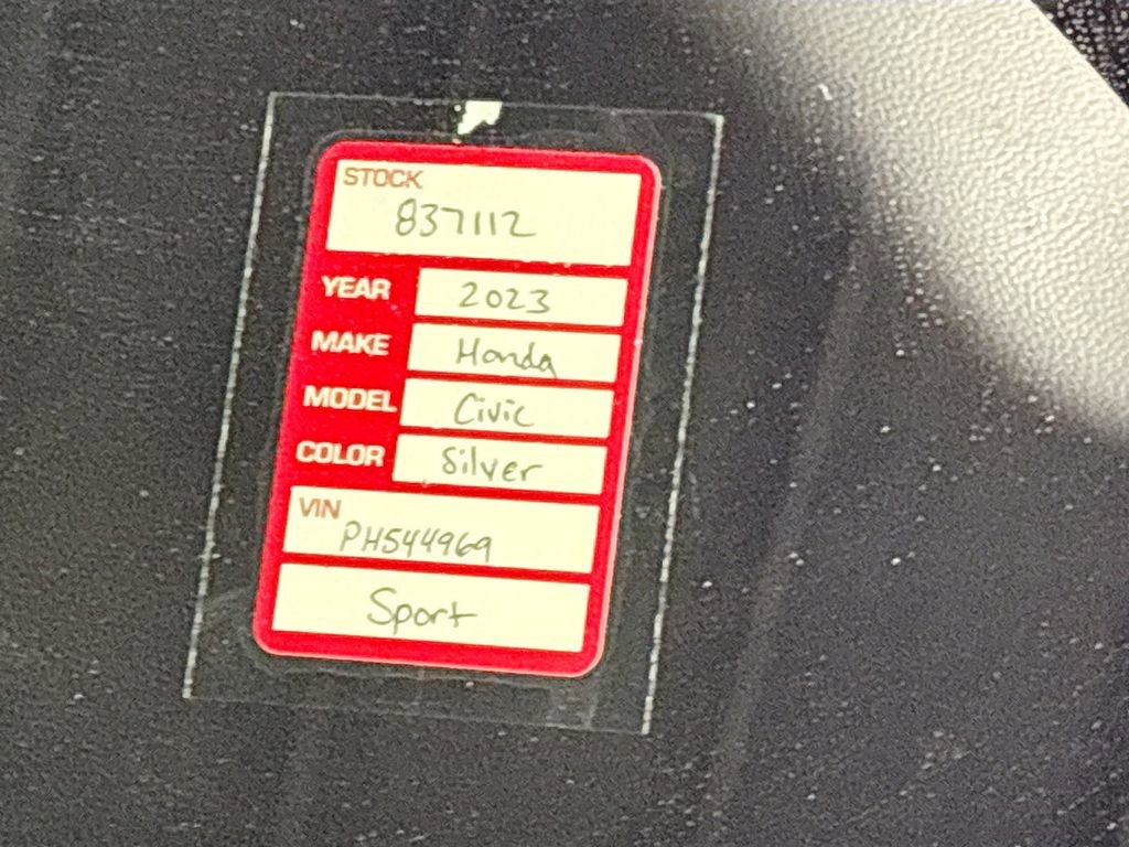 2023 Honda Civic Sport