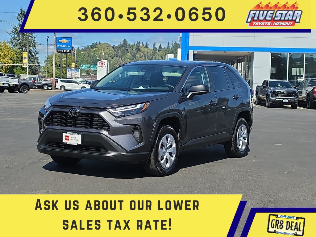 Certified 2025 Toyota RAV4 LE