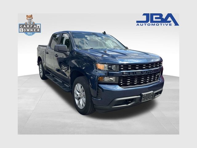 Certified 2021 Chevrolet Silverado 1500 Custom w/ LPO, Dark Essentials Package