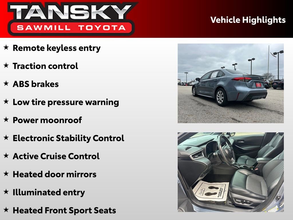 2022 Toyota Corolla XSE