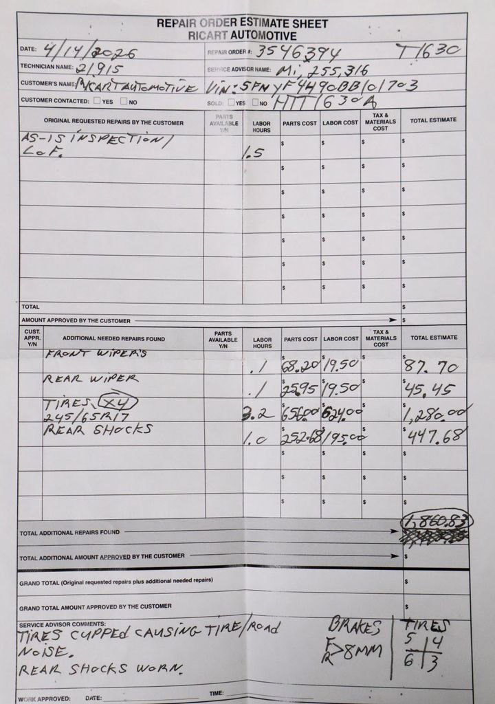 2011 Honda Pilot Touring