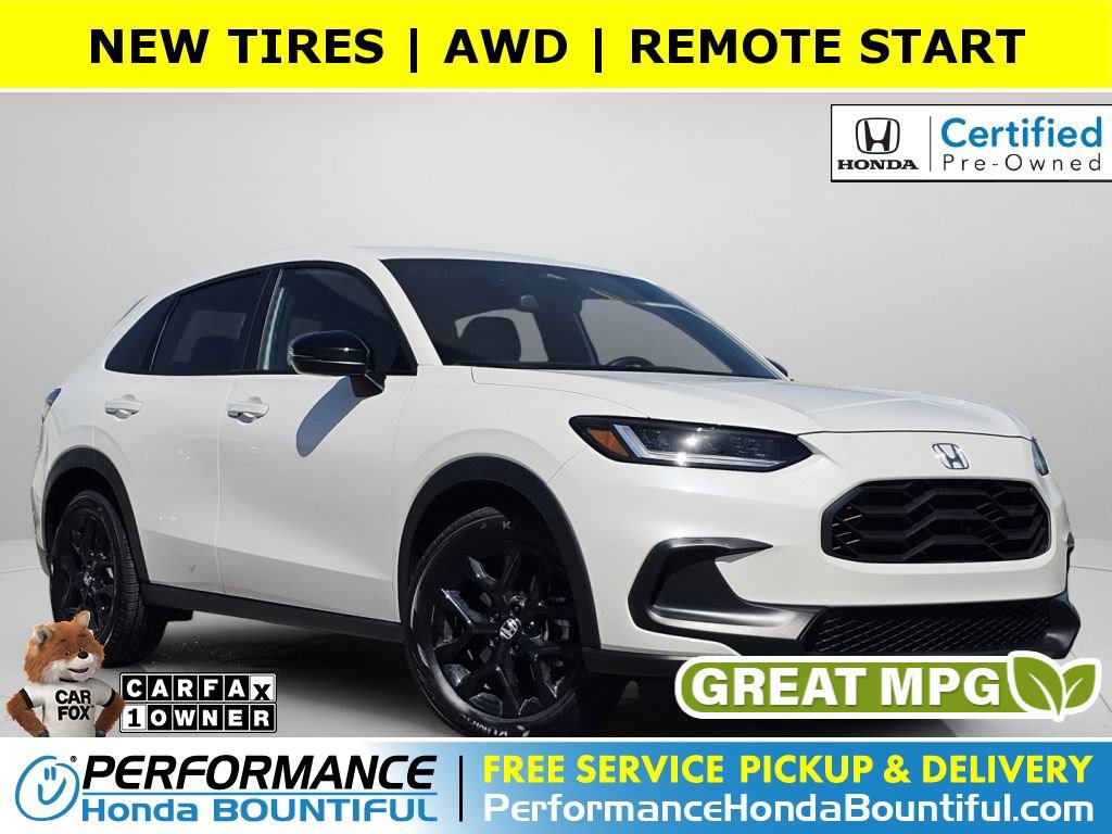 Certified 2025 Honda HR-V Sport