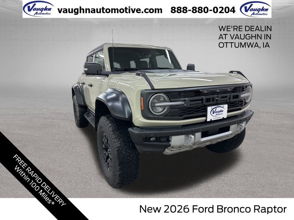 New 2026 Ford Bronco Raptor