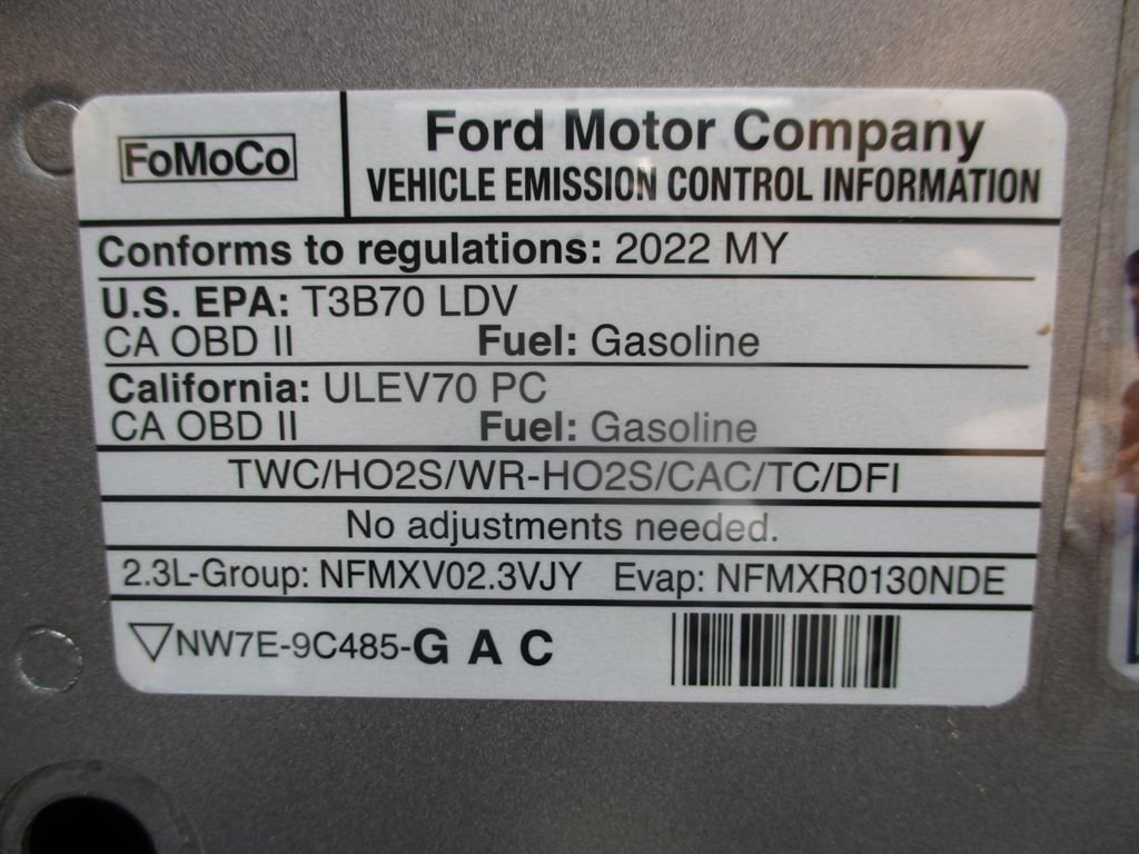 2022 Ford Mustang Coupe