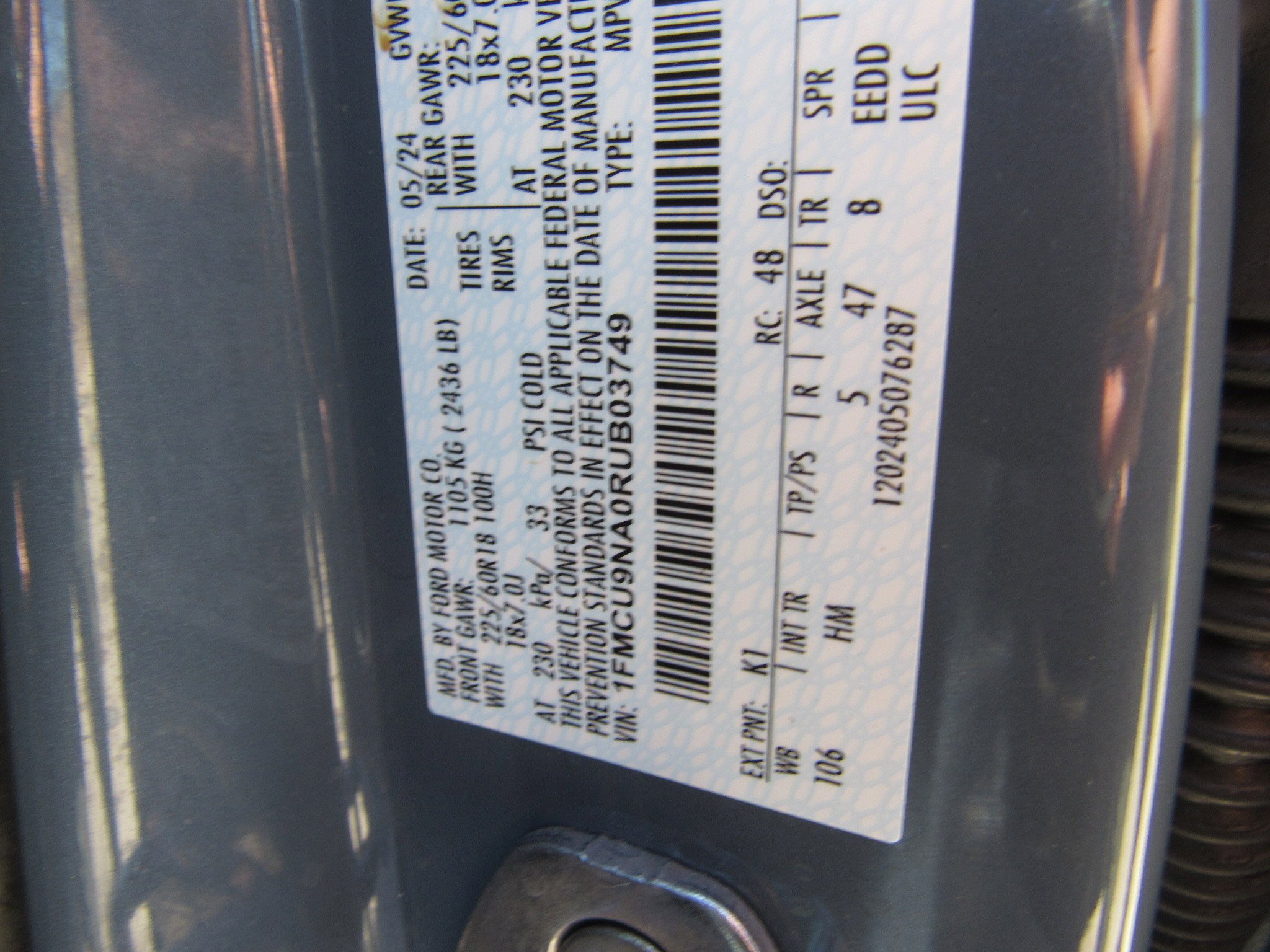 2024 Ford Escape ST-Line Select