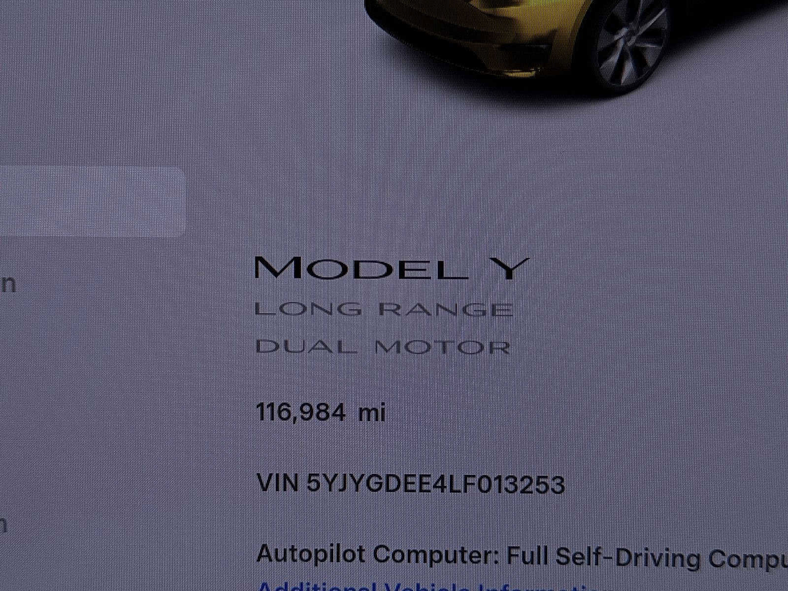 2020 Tesla Model Y Long Range