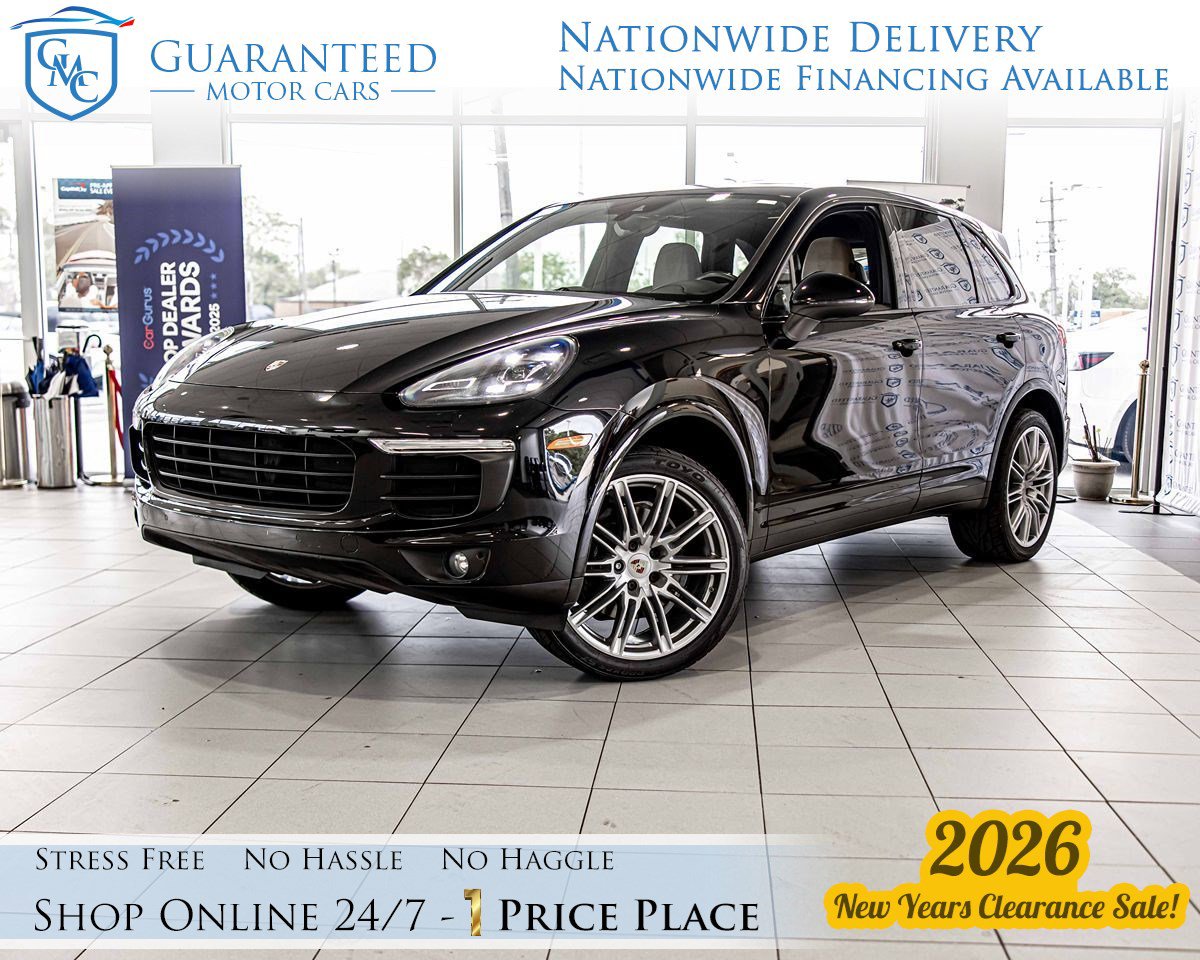 Used 2017 Porsche Cayenne Platinum Edition w/ Premium Package Plus (PJX)