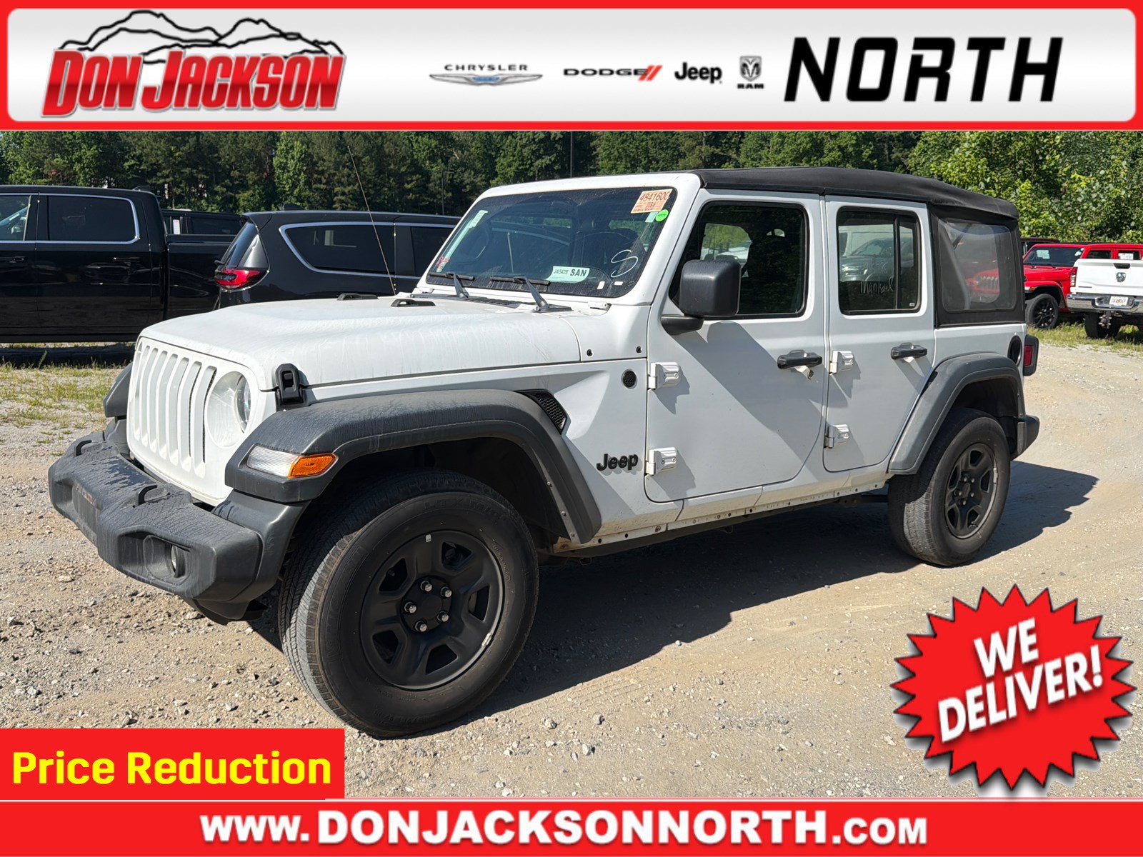 Used 2023 Jeep Wrangler Unlimited Sport