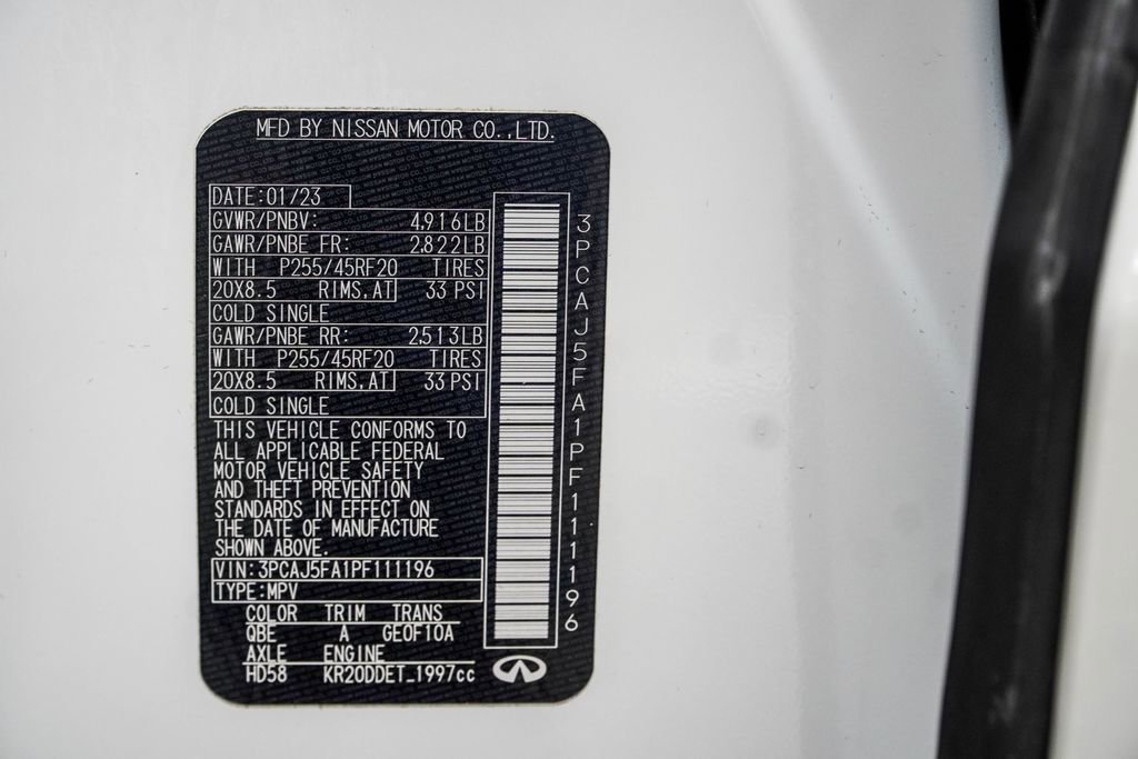 2023 INFINITI Qx50 Sport