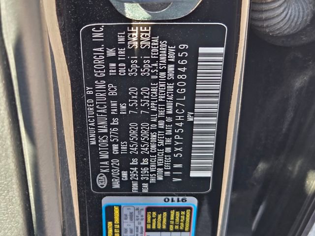 2020 Kia Telluride SX