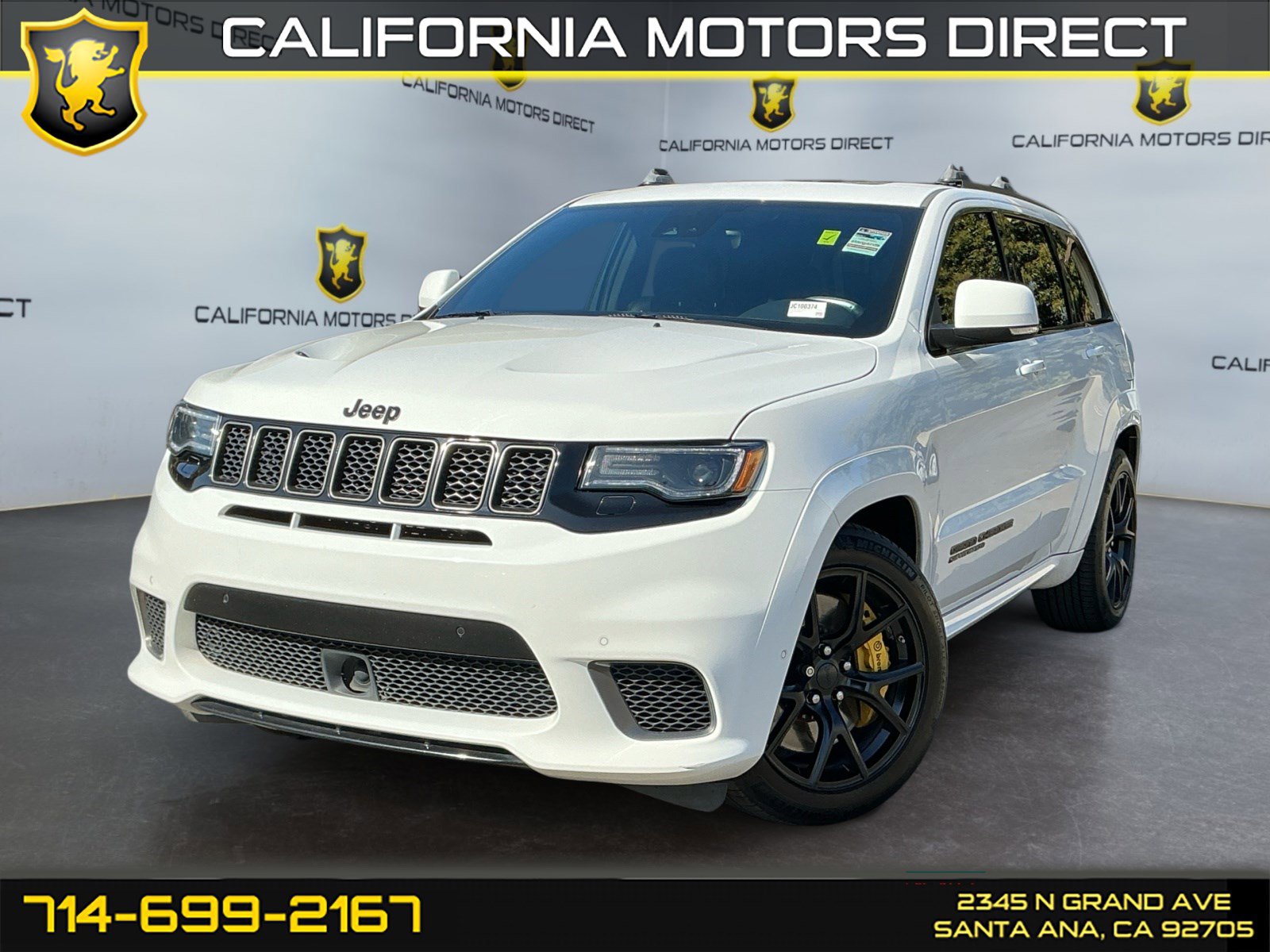 Used 2018 Jeep Grand Cherokee Trackhawk